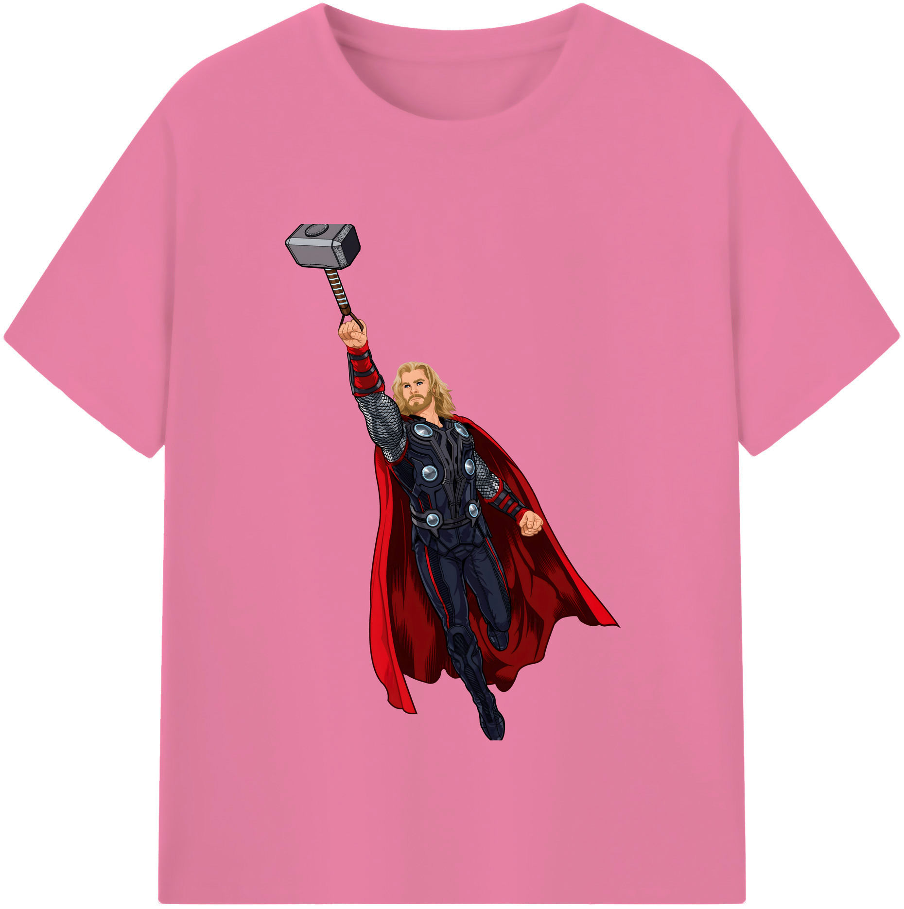 （画像用） アベンジャーズ The Avengers 綿100％半袖Tシャツ（フロントプリント）